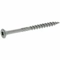 Hillman Deck Screw, #10 x 2-1/2 in, Stainless Steel, Flat Head, Torx Drive 42498